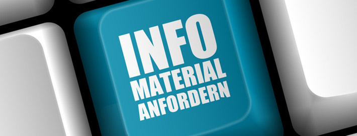 Infomaterial anfordern